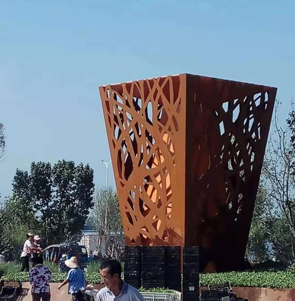 萨尔图耐候钢板雕塑